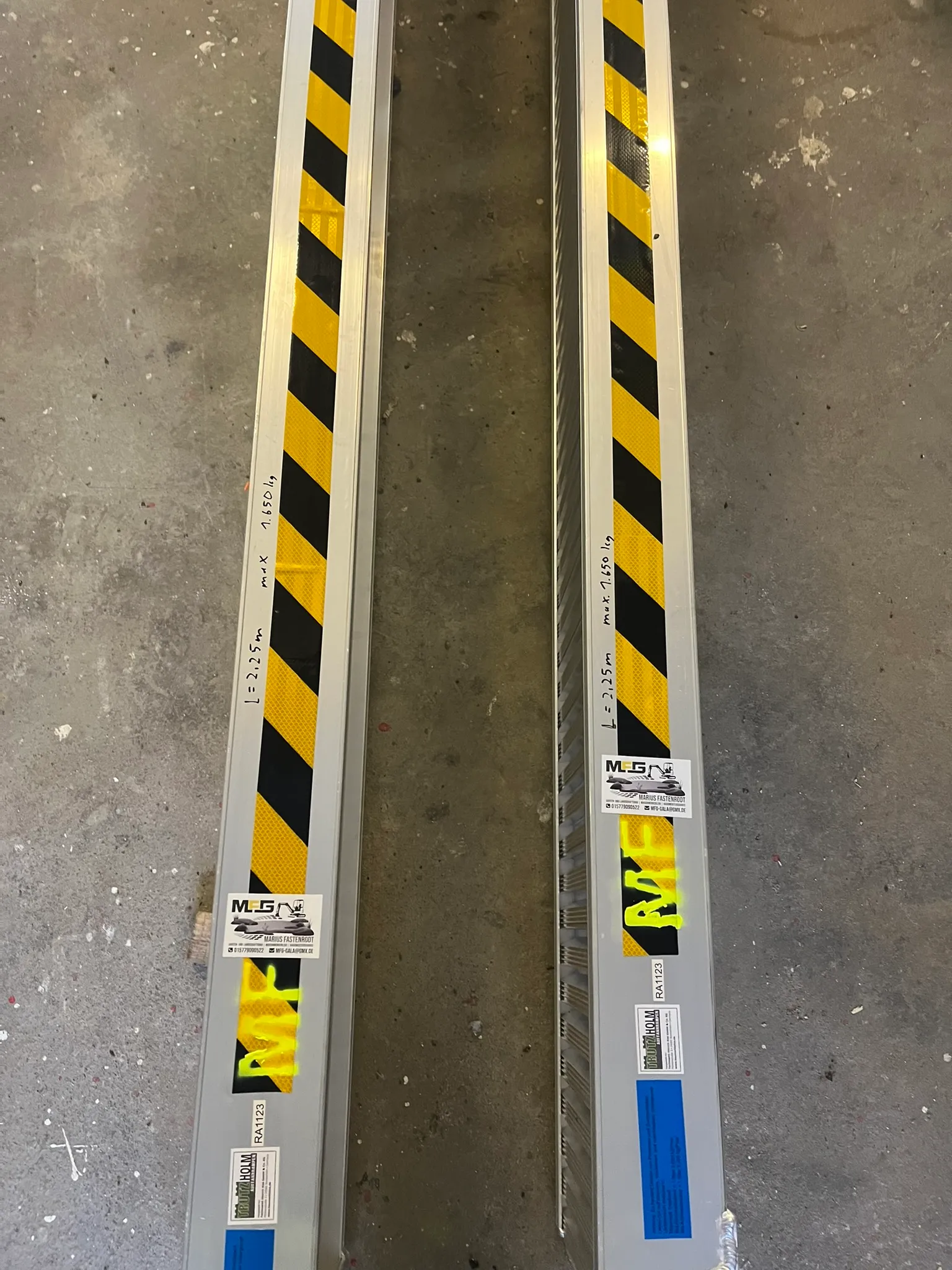 Aluminium Auffahrrampen mieten Aluminium Auffahrrampen mieten