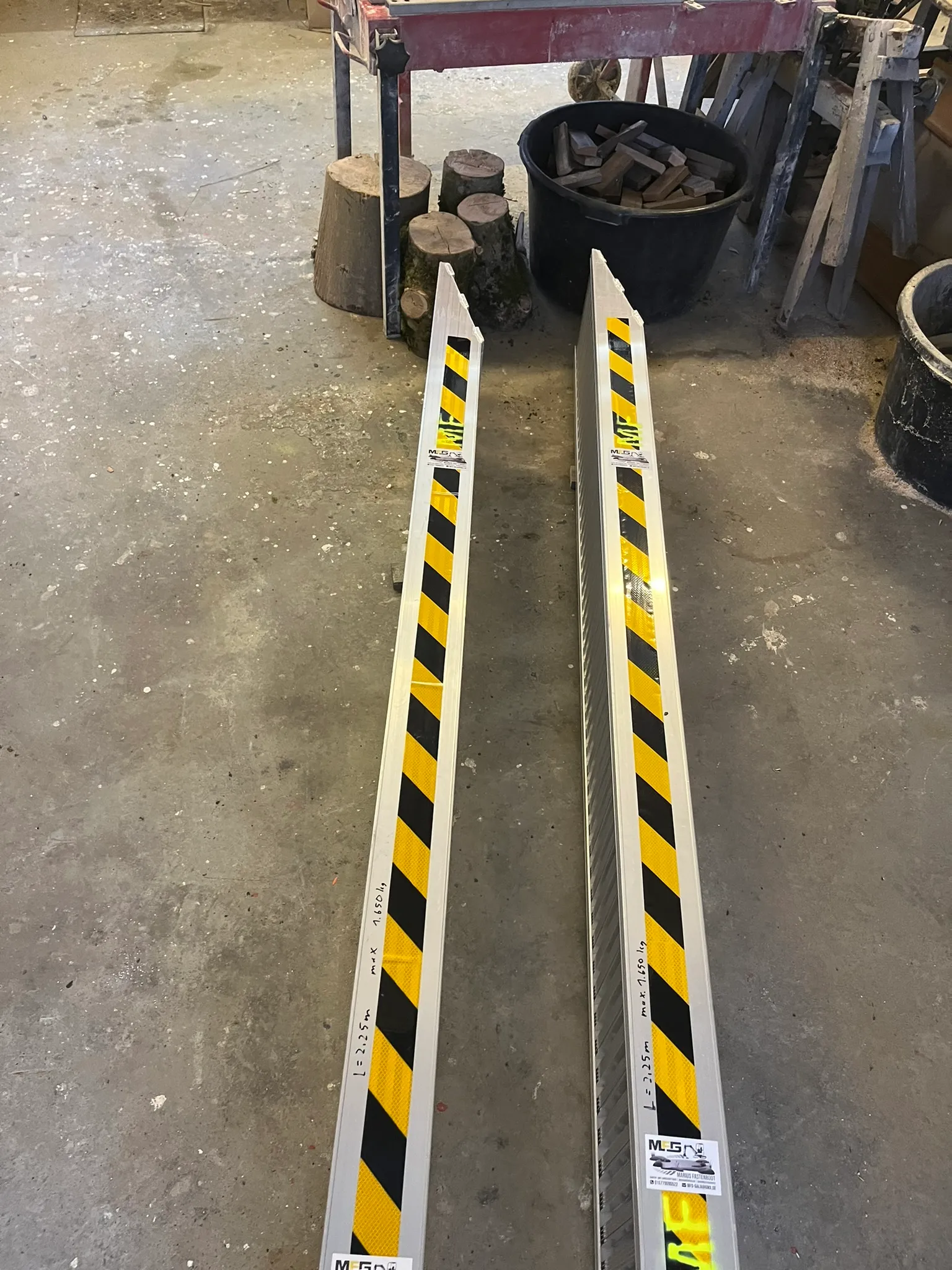 Aluminium Auffahrrampen mieten Aluminium Auffahrrampen mieten