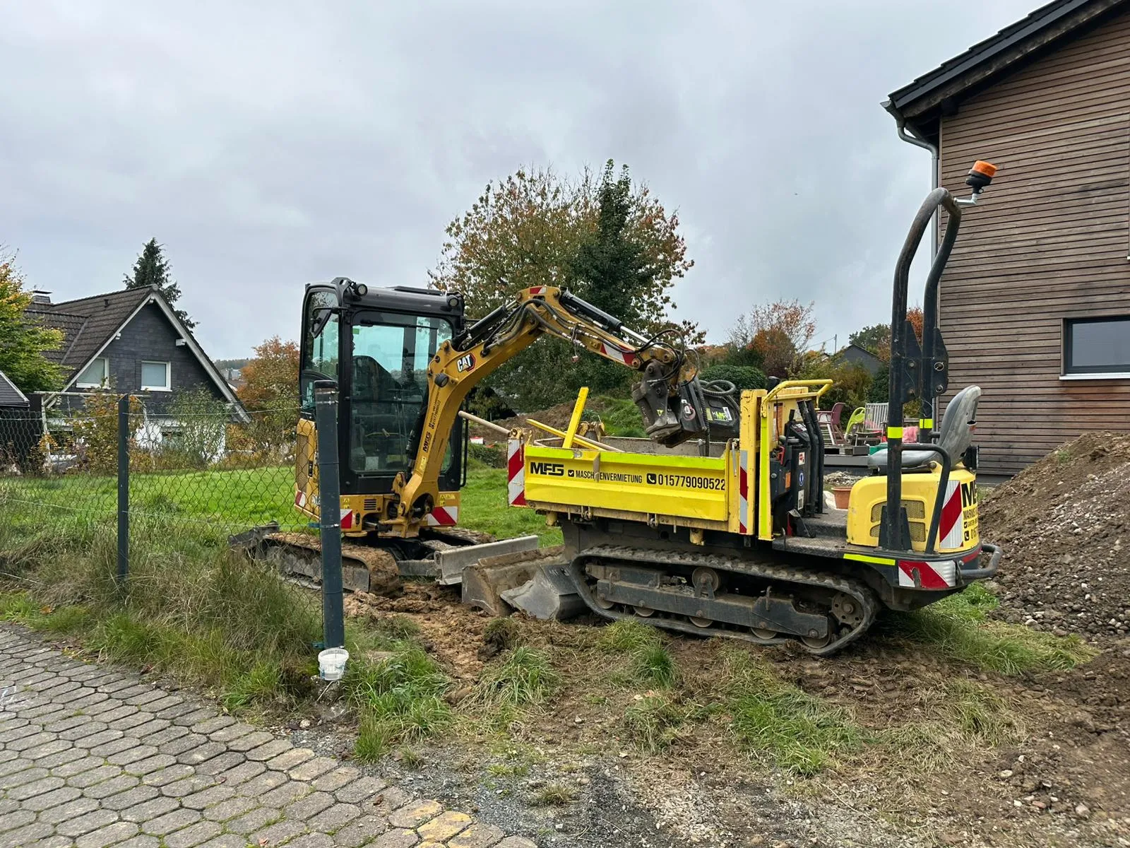 Bagger- und Erdarbeiten Bagger- und Erdarbeiten