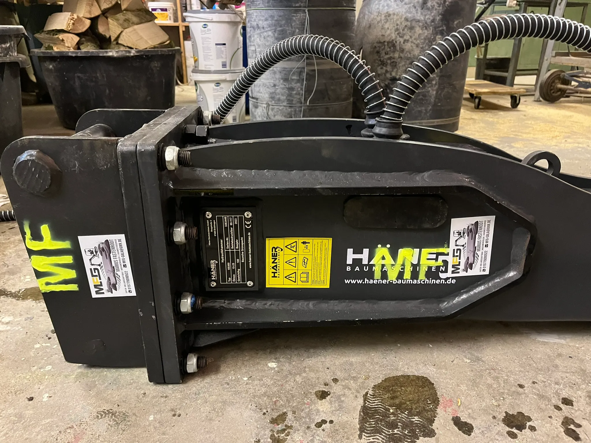 Hydraulikhammer mieten