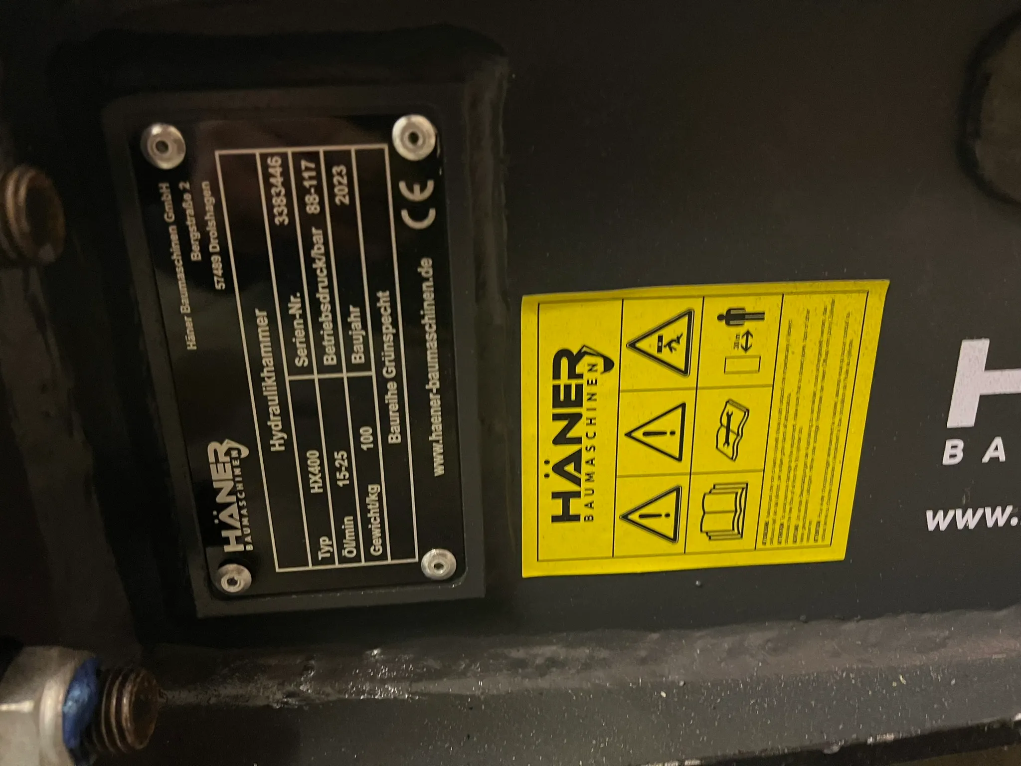 Hydraulikhammer mieten