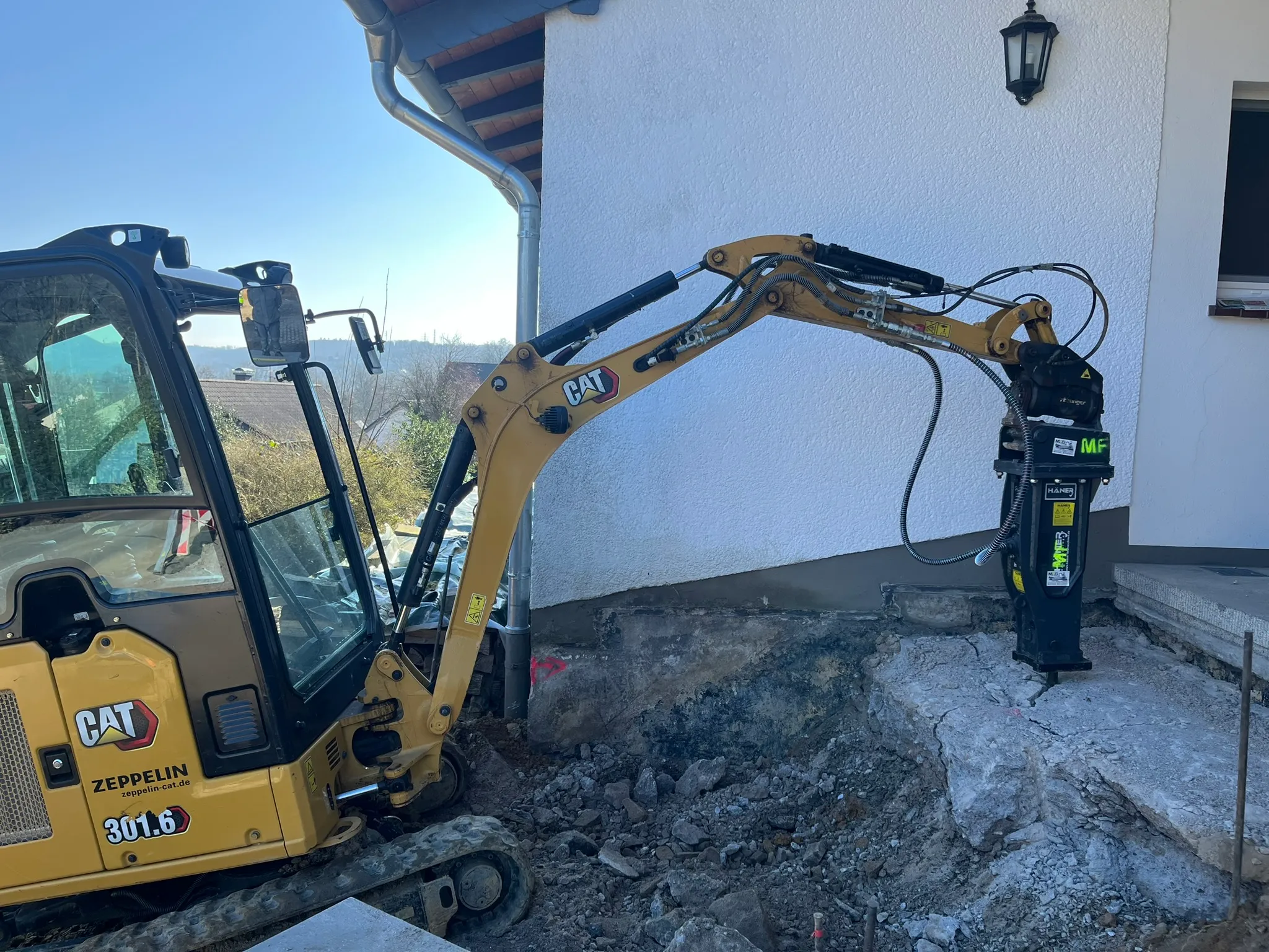 Hydraulikhammer mieten